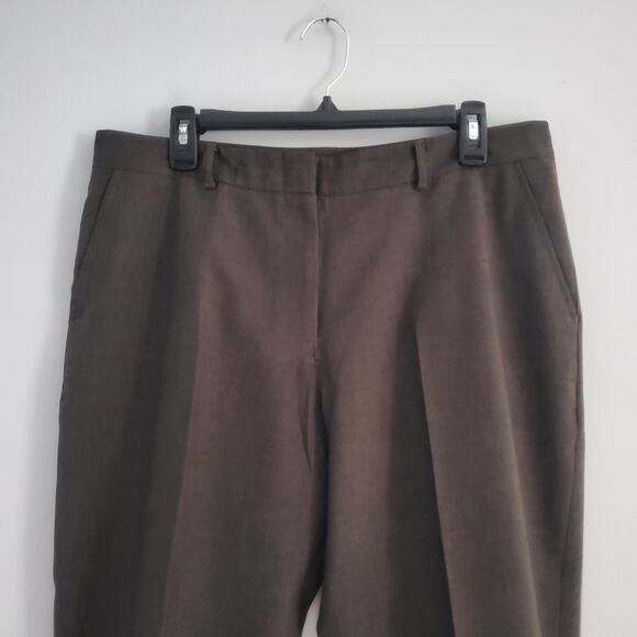 Doc & Amelia Brown Wide Leg Pants Size 14 - Picture 3 of 8